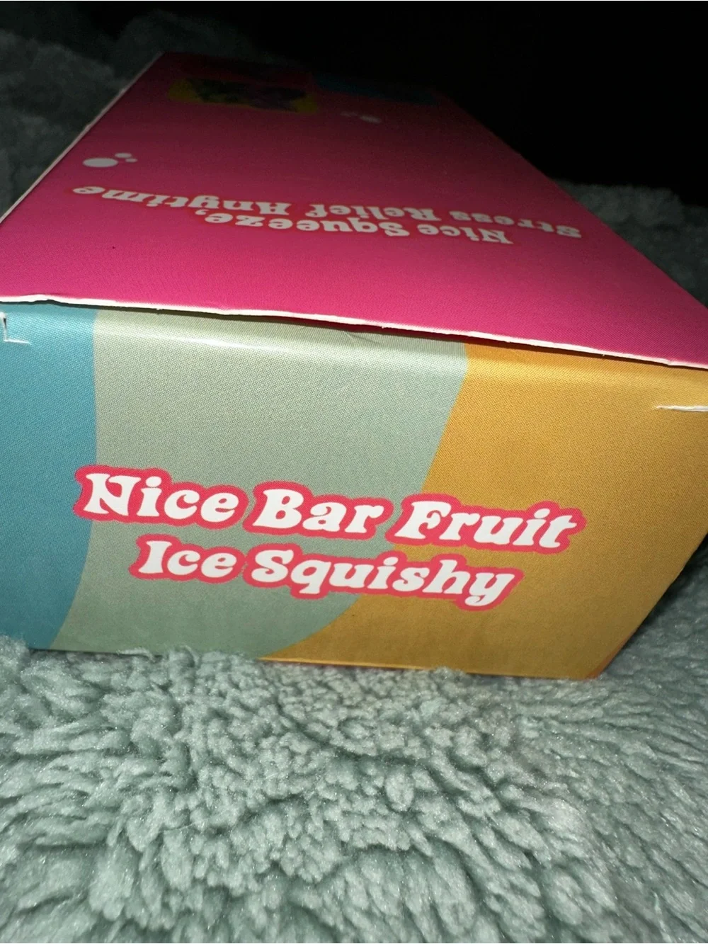 Coconut oil Squishy Fruit Ice Bar - Red
